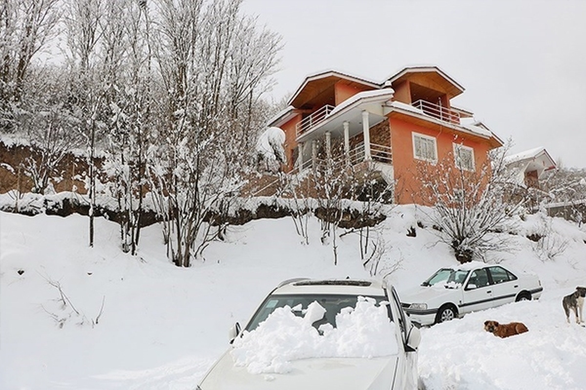 هواشناسی ایران ۱۴۰۲/۱۱/۰۳؛ بارش گسترده برف و باران در کشور