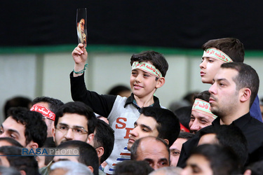 دومین شب عزاداری فاطمیه ۱۴۴۰ در حسینیه امام خمینی با حضور رهبر انقلاب
