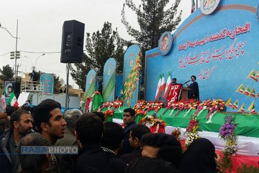 راهپیمایی 22 بهمن در کرمان