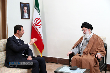 دیدار رئیس جمهور سوریه با مقام معظم رهبری