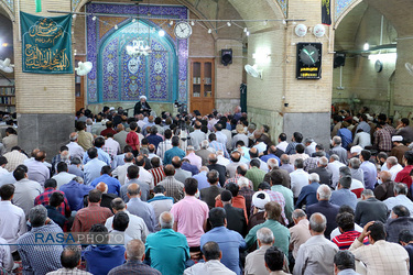 درس اخلاق آیت الله ناصری در مسجد کمر زرین اصفهان