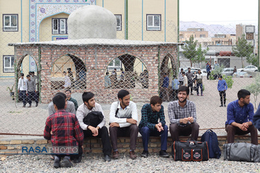 اعزام طلاب بیرجند به مناطق سیل زده لرستان
