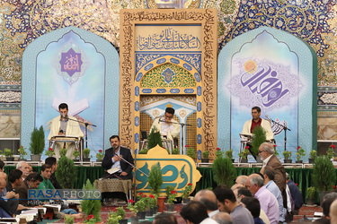 مراسم جزءخوانی قرآن کریم در حسینیه رضوی اصفهان