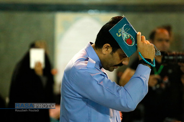 مراسم احیاء شب نوزدهم ماه مبارک رمضان در حرم امامزاده صالح تهران
