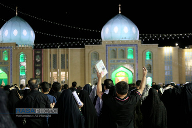 احیاء شب بیست و یکم ماه مبارک رمضان در مسجد مقدس جمکران