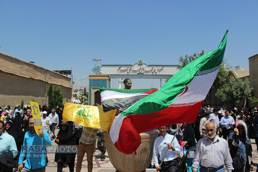 به سوی قدس | راهپیمایی روز جهانی قدس در شیراز
