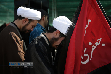 تشییع شهید و عزاداری روز شهادت حضرت امام جعفر صادق (علیه السلام) در مشهد