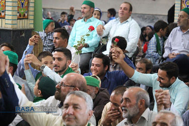 جشن روز عید سعید غدیر در روستای سیوجان که اکثر اهالی آن از ساداتند
