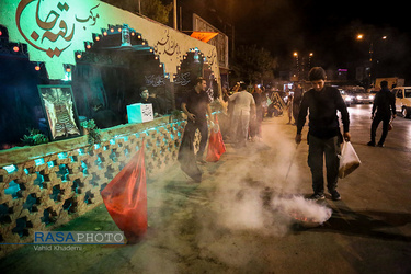 موکب‌های پذیرایی از عزاداران حسینی در بجنورد