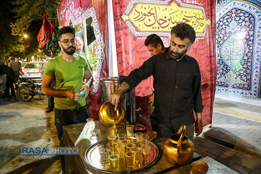موکب‌های پذیرایی از عزاداران حسینی در بجنورد