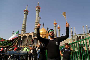 عزاداری روز تاسوعای حسینی در قم | عکس‌های منتخب خبرگزاری رسا از عزاداری دهه اول محرم ۱۳۹۸