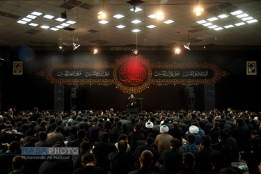 مراسم عزاداری دهه سوم محرم در حسینیه مرحوم آیت الله هاشمی شاهرودی