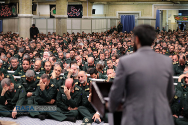 دیدار هزاران نفر از فرماندهان سپاه پاسداران انقلاب اسلامی با حضرت آیت الله خامنه ای فرمانده کل قوا