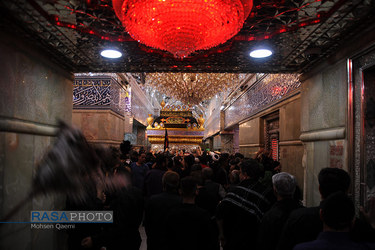 ضریح مطهر حبیب بن مظاهر | حضور میلیونی زائران حضرت اباعبد الله الحسین در کربلا