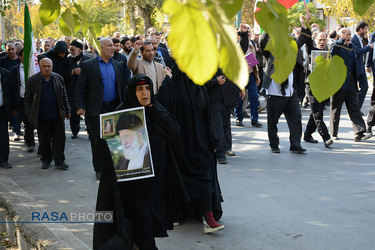 راهپیمایی مردم لرستان در محکومیت اغتشاشات و اقدامات آشوبگرانه