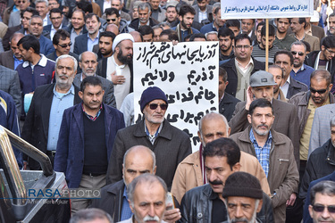 راهپیمایی حمایت از اقتدار و امنیت کشور در شیراز