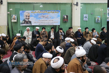 گرامیداشت سردار سلیمانی در مدرسه علمیه صدر بازار اصفهان