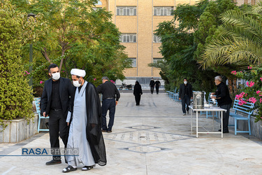 مراسم عزاداری دهه اول محرم در جامعة الزهرا