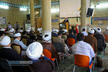مراسم بزرگداشت شهداء افغانستان در مدرسه حجتیه قم