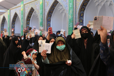 منتخب عکس‌های حضور مردم غیور ایران انتخابات ۱۴۰۰
