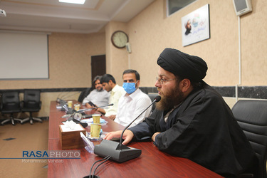 نشست مشترک مسئولان خبرگزاری رسا و اعضای دبیرخانه گروه‌های جهادی حوزه