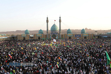 اجتماع عظیم سلام فرمانده در مسجد مقدس جمکران