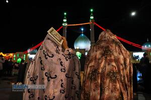 احیا شب نوزهم ماه مبارک رمضان در مسجد مقدس جمکران