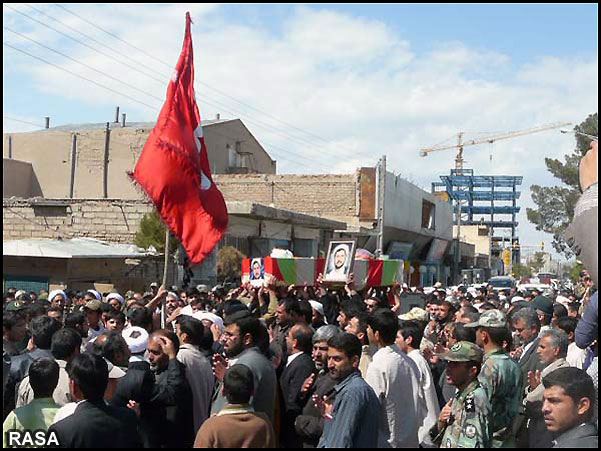 پیکر 2 شهید دفاع مقدس در تبریز تشییع می‌شود