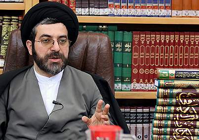 حجت الاسلام سيدمحمدرضا احمدي بروجردي،مدير مؤسسه آيت الله بروجردي