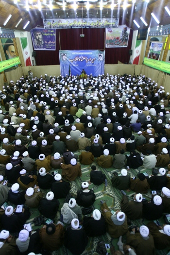 گردهمايي روحانيون شهرستان آقا قلا  برگزار شد