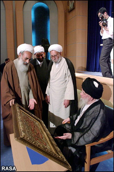 مراسم نکوداشت آيت الله حسيني زنجاني