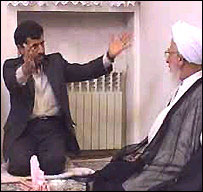 توضیحات یکی از حاضران در جلسه آیت الله جوادی آملی با رییس جمهور در مورد هاله نور