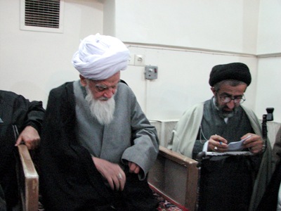 ديدار اعضاي كنگره با آيت الله اشتهاردي (ره)