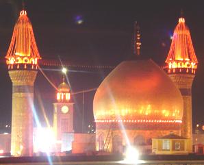 امام حسين عليہ السلام کا روضہ 