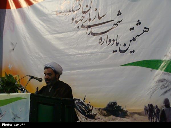 حجت الاسلام علي حيدري، رييس اداره آموزش عقيدتي حوزه نمايندگي ولي فقيه در سازمان جهاد کشاورزي سيستان و بلوچستان 
