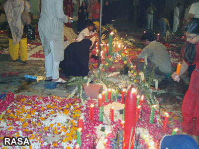 شب برائت کی رونق