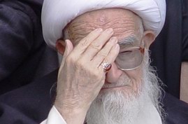 آیة الله صافی کلبایکانی یعزی بوفاة السید عبد العزیز الحکیم<BR>
<BR>
