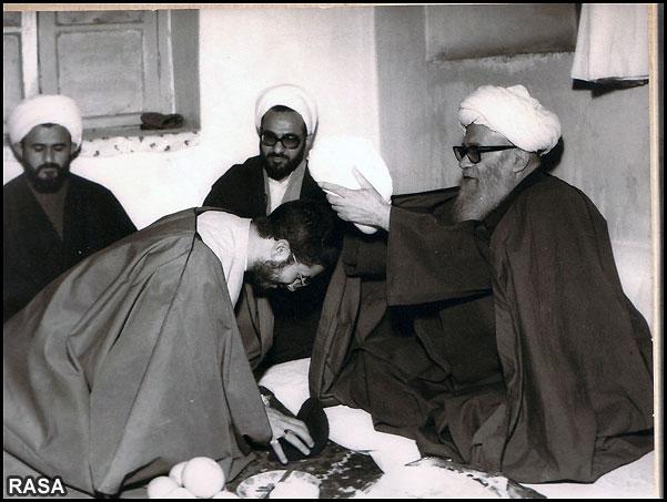 آيت الله صالحي مازندراني از شاگردان آيت الله ميرزا هاشم آملي