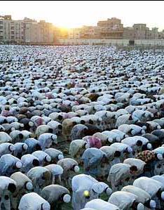 نماز عيد فطر در پاريس