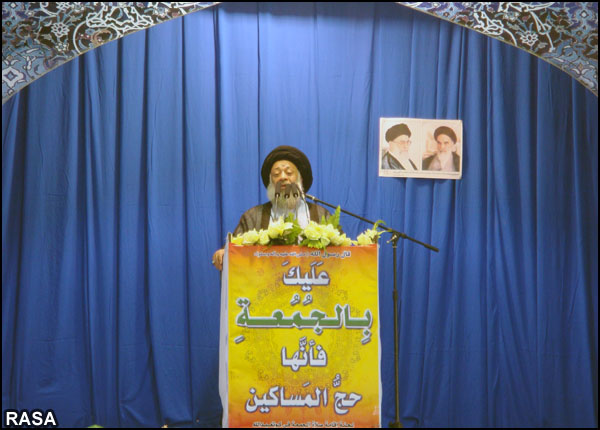 آيت الله موسوي جزايري در نماز جمعه کوت عبدالله اهواز