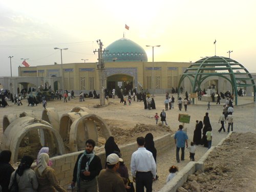 دعای پرفیض عرفه در یادمان شهدای شلمچه برگزار شد