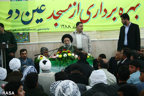 مراسم بهره‌برداری از مسجد امام حسین اهواز برگزار شد