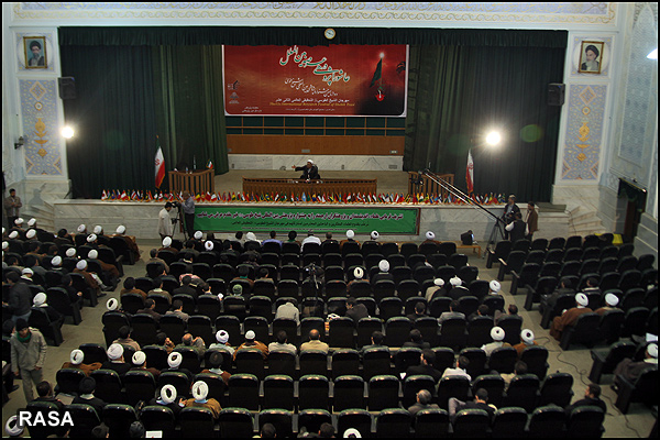 دوازدهمين جشنواره پژهشي شيخ طوسي در جامعه المصطفي العالميه