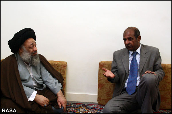 رییس سرکنسولگری عراق در خوزستان با آیت الله موسوی جزایری دیدار کرد