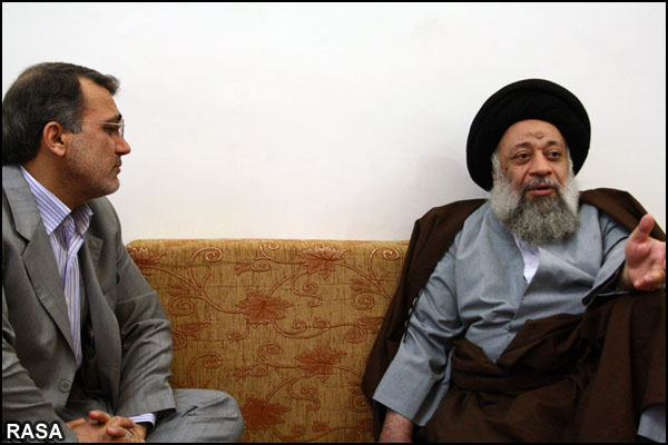دیدار مدیر کل صدا و سیمای خوزستان با آیت الله موسوی جزایری