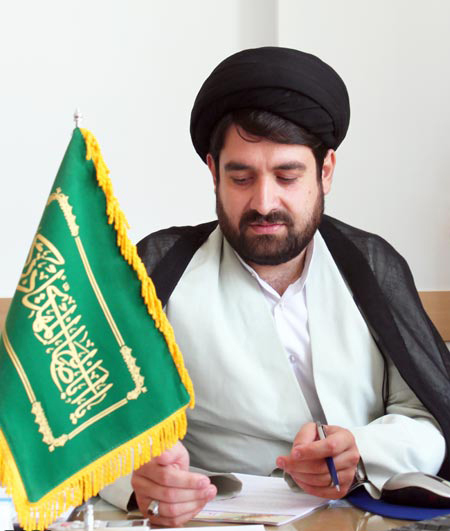 حجت الاسلام سيدمحمدعلي موسوي نسب، مسؤول دبيرخانه ششمين همايش دکترين مهدويت