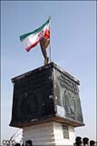 تمثال جهاد عشاير عرب خوزستان در برابر انگليس در جنگ جهاني اول 
