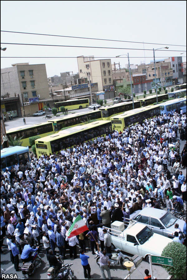چابھار ميں اتحاد ريلي منعقد کي گئي