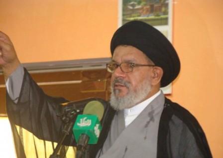 سيد حسن زاملي خطيب جمعه ديوانيه