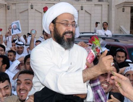 شيخ توفيق العامر خطيب جمعه هفوف عربستان